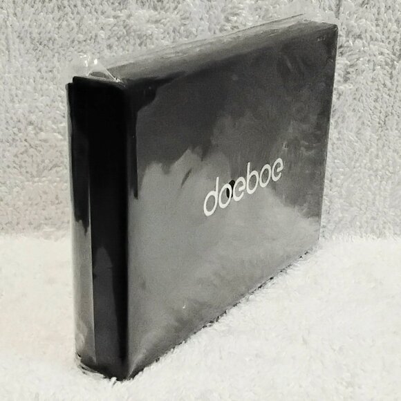 Sealed doeboe Genuine Leather Sim Minimalist RFID Bi-Fold Wallet Coffee Brown!! - Picture 2 of 7